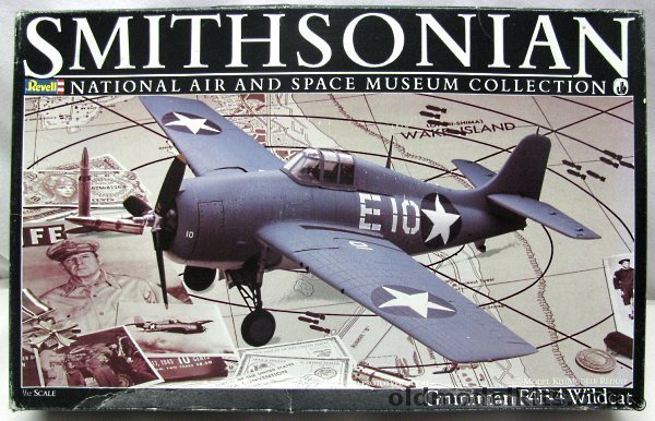 Revell 1/32 Grumman Wildcat F4F-4 - Smithsonian FM-1 Aircraft - (F4F4), 4447 plastic model kit